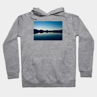 Clear lines in the water / Swiss Artwork Photography Hoodie